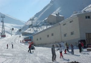 Palandöken de tatil coşkusu 